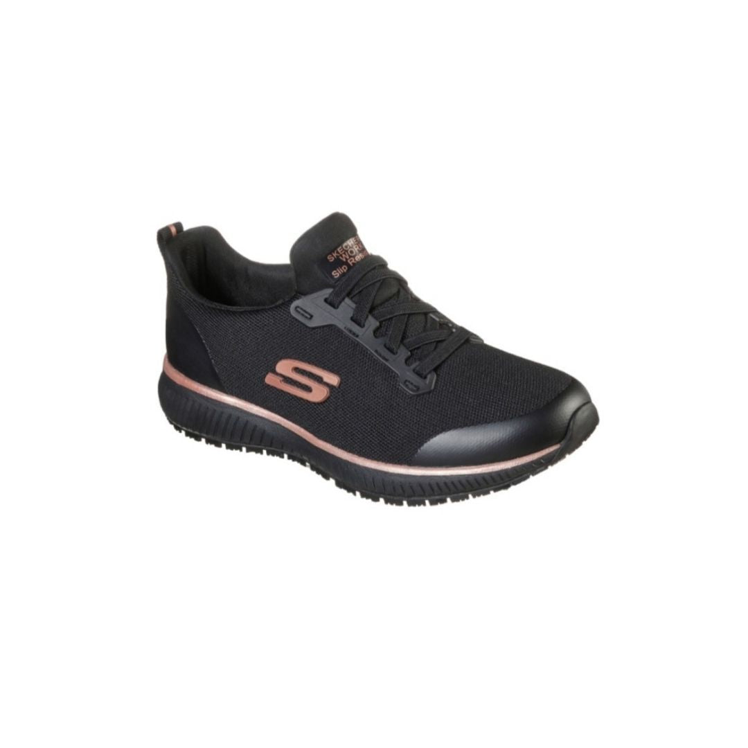 SKECHERS SQUAD ženski črna-roza