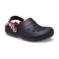 Crocs classic lined camo clog black/red